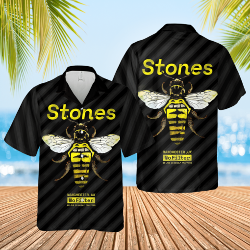 The Rolling Stones No Filter Manchester UK Hawaiian Shirt