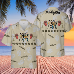 The Rolling Stones Rock n Roll Band Hawaiian Shirt - Dream Art Europa