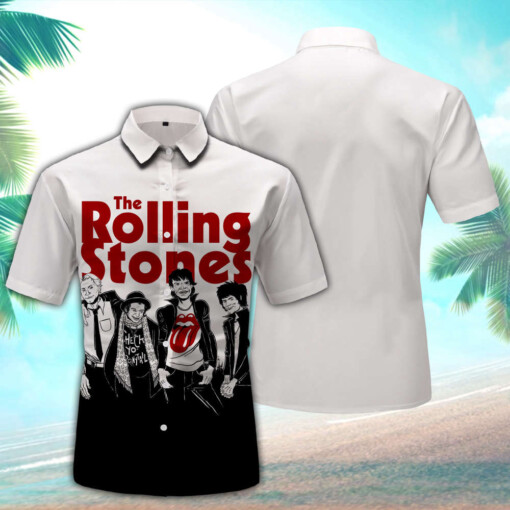 The Rolling Stones Rock n Roll Legend Hawaiian Shirt