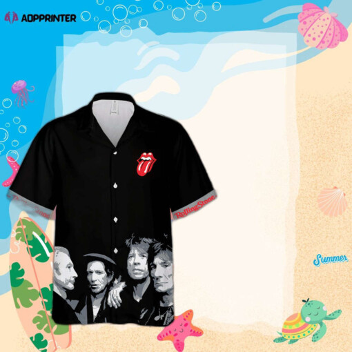 The Rolling Stones The Rock n Roll Legend Hawaiian Shirt