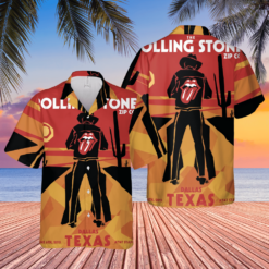 The Rolling Stones Tour Dallas Texas 2015 Hawaiian Shirt - Dream Art Europa