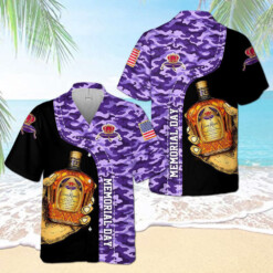 Trending Carmor Crown Royal Memorial Day Hawaiian Shirt - Dream Art Europa