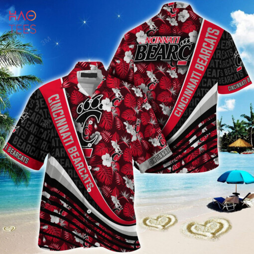 Cincinnati Bearcats Tropical Flower Summer Trending Hawaiian Shirt Aloha Shirt For Men Women