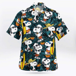 Tropical Snoopy Summer Time Hawaiian Shirt Summer Aloha Shirt For Men Women - Dream Art Europa