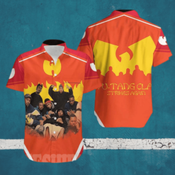 Vintage Wu-Tang Clan Strikes Again Summer Aloha Shirt For Men Women Wu-Tang Clan Hawaiian Shirt