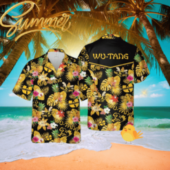 Wu-Tang Clan Floral Pattern Summer Party Wu-Tang Clan Hawaiian Shirt