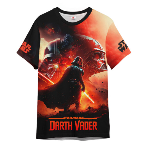 Star Wars Darth Vader Fire Gift For Fans T-Shirt