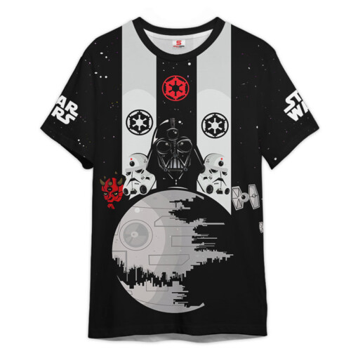Star Wars Black and White Gift For Fans T-Shirt