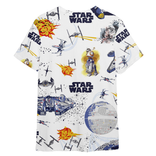 Star wars Pattern Galaxy Gift For Fans T-Shirt