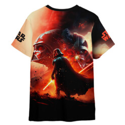 Star Wars Darth Vader Fire Gift For Fans T-Shirt - Dream Art Europa