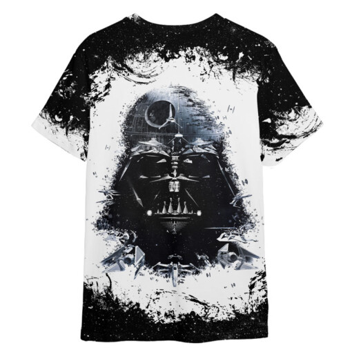 Star Wars Darth Vader Black & White Gift For Fans T-Shirt
