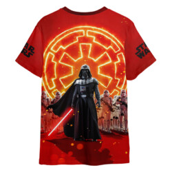 Star Wars Darth Vader Fire Gift For Fans T-Shirt - Dream Art Europa