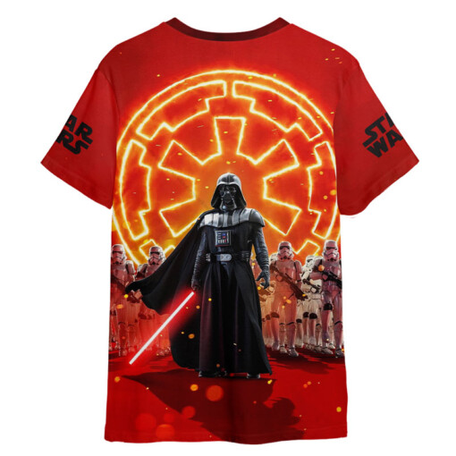 Star Wars Darth Vader Fire Gift For Fans T-Shirt