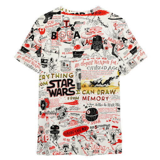 Star Wars I Can Draw From Memory Gift For Fans T-Shirt