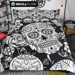 Bohemian Skull Bedding Set