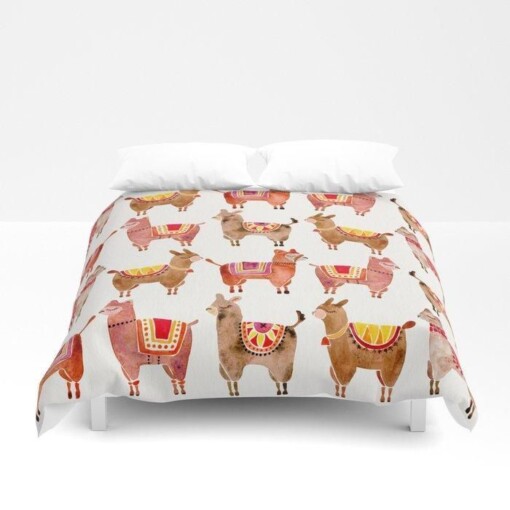 3D Alpacas Duvet Cover Bedding Sets