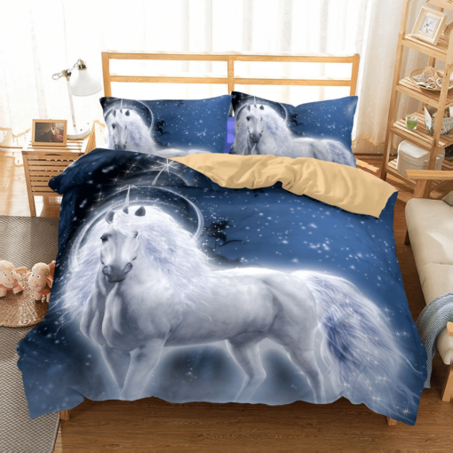 3D Bedding Animal Unicorn Bedding Sets Duvet Cover Set