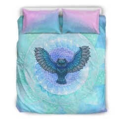 Owl Mandala Bedding Set