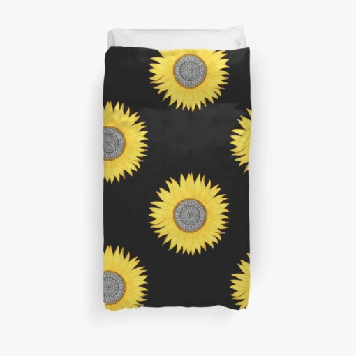 Mandala Sunflower Bedroom Duvet Cover Bedding Sets