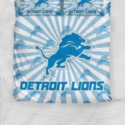 Detroit Lions NFL Bedding Sets Luxury Bedroom Sets