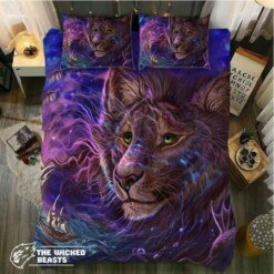 Dreaming Lion Bedroom Duvet Cover Bedding Sets