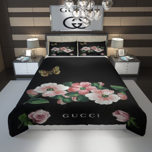 Flower Gucci Inspired 3d Personalized Bedding Sets Duvet Cover Bedroom Sets Bedset Bedlinen