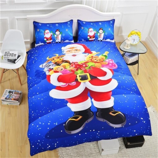 Santa Christmas Bedding Set