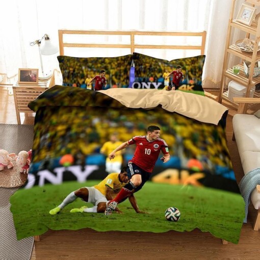 Stereo Bedding Colombia Football World Cup Bedding Set / Duvet Cover James Rodr??guez