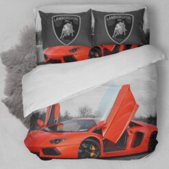 Lamborghini Aventador KWP0 4 Car CUSTOM BEDDING SET