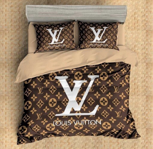 Louis Vuitton 2 3d Personalized Bedding Sets Duvet Cover Bedroom Sets Bedset Bedlinen