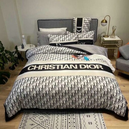 Luxury Christian Dior Brand Type 51 Bedding Sets Duvet Cover Dior Bedroom Sets