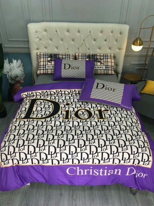 Luxury Christian Dior Brand Type 58 Bedding Sets Duvet Cover Dior Bedroom Sets