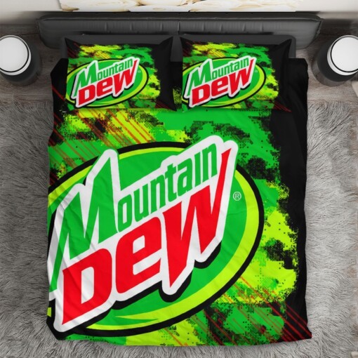 Mountain Dew Code Red Monster Bedding Sets Duvet Cover Bedroom Set Mtn Dew Monster Bedding Set