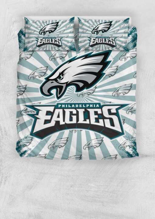 Nfl Philadelphia Eagles Bedding Set Duvet Cover Set Nfl Bedding Set