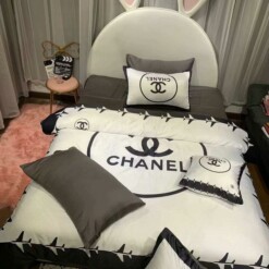 Luxury Cn Chanel Type 30 Bedding Sets Duvet Cover Luxury Brand Bedroom Sets