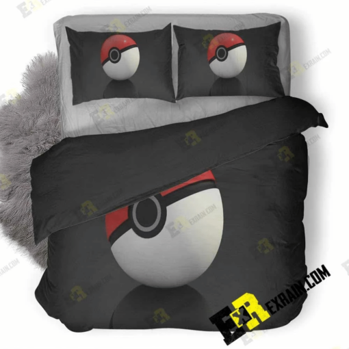 Pokeball Po Bedroom Duvet Cover Bedding Sets