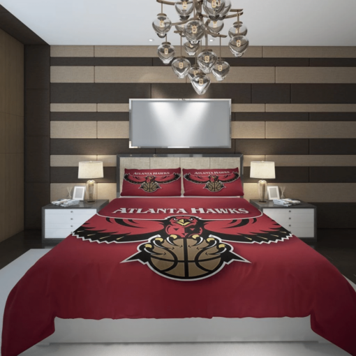 Atlanta Hawks 11 Basketball Customize Custom Bedding Set