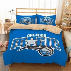 3D Customize Orlando Magic Bedding Set Duvet Cover Set Bedroom Set