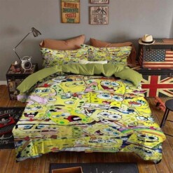 Sponge Bob Square Pants B190835 Bedding Set Sleepyhalloween And Christmas Sale