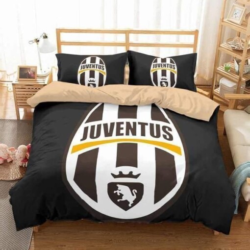 3d Customize Juventus Bedding Set Duvet Cover