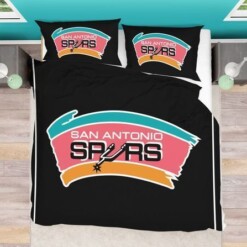 San Antonio Spurs 3D Customize Bedding Set Duvet Cover Bedroom Set