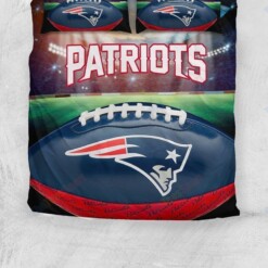 Nfl New England Patriots Bedding Set Duvet Cover Set Bedroom Set Nfl Bedding Set