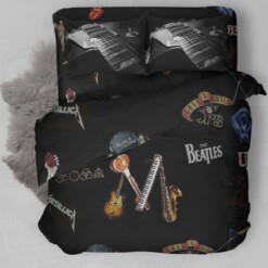 Metal Music Band C Bedding Set