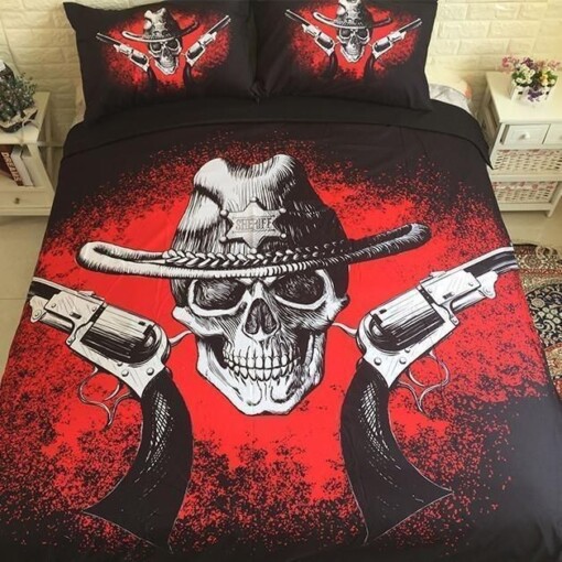 3D Gun Bedding Set