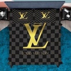 Lv 34 Bedding Sets Duvet Cover Bedroom Luxury Brand Bedding