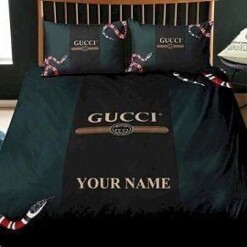 Luxury Gc Gucci 04 Bedding Sets Duvet Cover Bedroom Luxury Brand Bedding