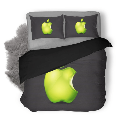 Apple Logo 4 Duvet Cover Bedding Set