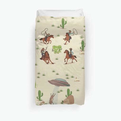 Cowboys & Aliens Bedroom Duvet Cover Bedding Sets