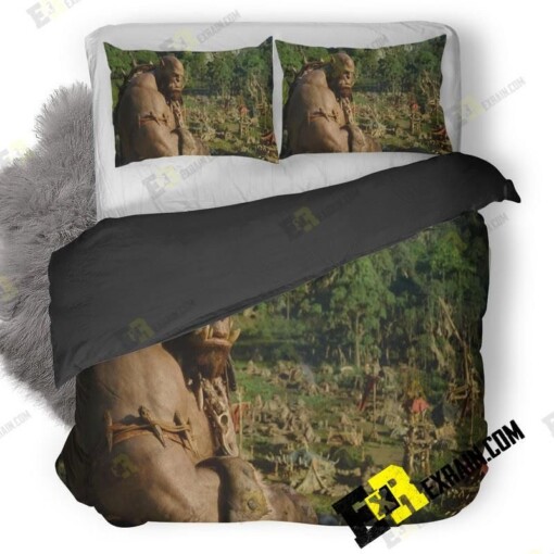 Orgrim Warcraft Bedroom Duvet Cover Bedding Sets