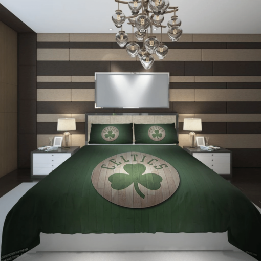 Boston Celtics 2 Basketball Customize Custom Bedding Set